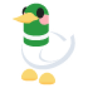Silly Duck Sticker